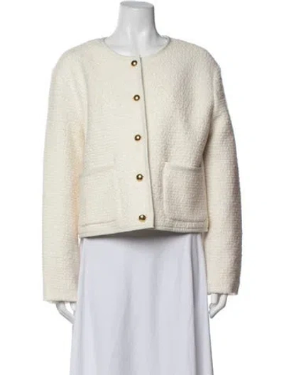Pre-owned Reformation Jacket In Neutrals