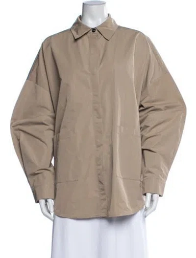 Pre-owned Reformation Jacket In Neutrals