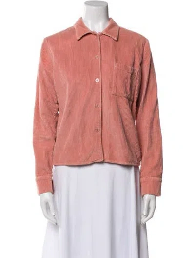 Pre-owned Reformation Jacket In Pink