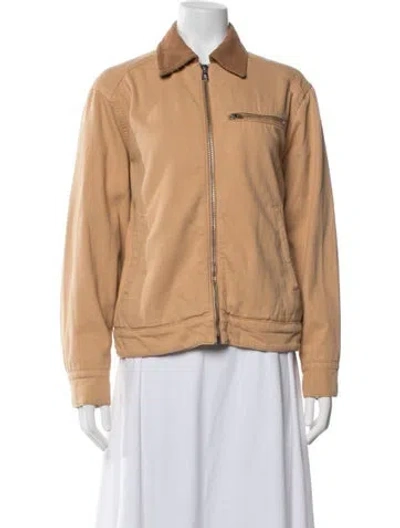 Pre-owned Reformation Jacket W/ Tags In Brown/neutrals