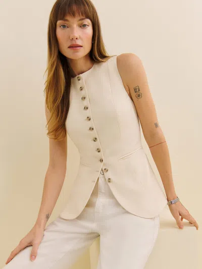 Reformation Jaden Vest In Sugar