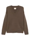 Reformation Womens Dachshund Jadey V-neck Recycled Cashmere-blend Jumper