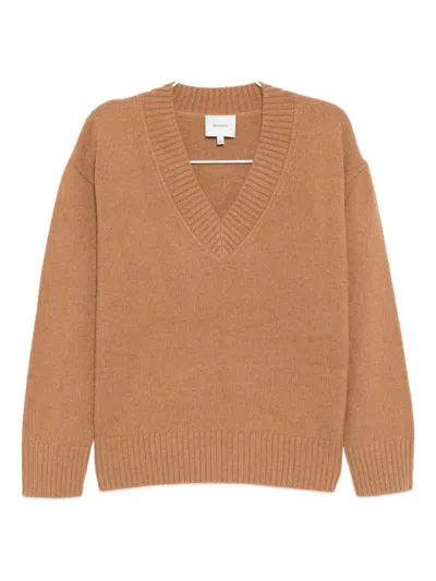 Reformation Jadey Jumper In Brown