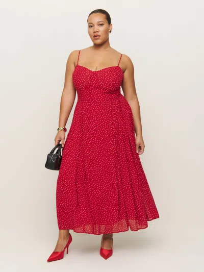 Reformation Jaelyn Dress Es In Ditty