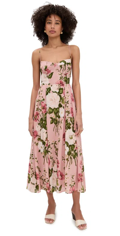 Reformation Jaelyn Dress Rose Garden
