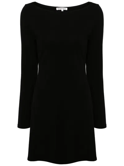 Reformation Jaelynn Knit Dress In Black