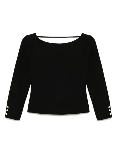 Reformation Jalen Top In Black