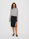 Reformation Jeane Skirt In Black