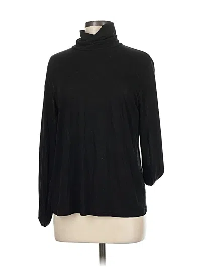 Pre-owned Reformation Jeans 3/4 Sleeve Top In Black