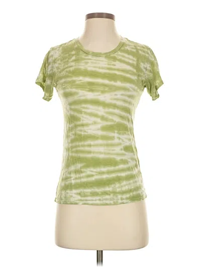 Pre-owned Reformation Jeans Active T-shirt In Green