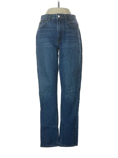 Pre-owned Reformation Jeans In Blue