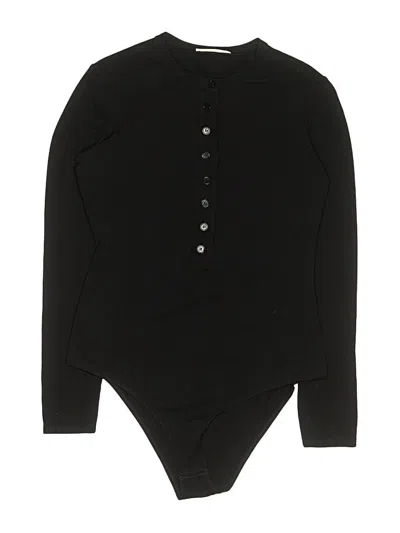 Pre-owned Reformation Jeans Bodysuit In Black