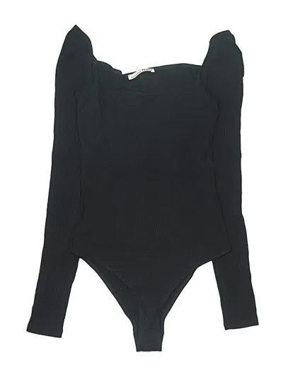 Pre-owned Reformation Jeans Bodysuit In Black
