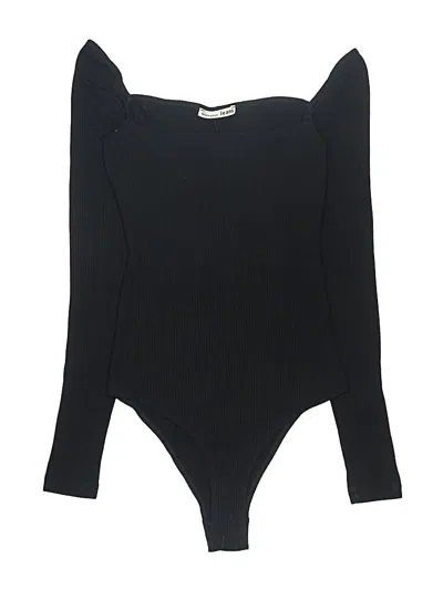 Pre-owned Reformation Jeans Bodysuit In Black