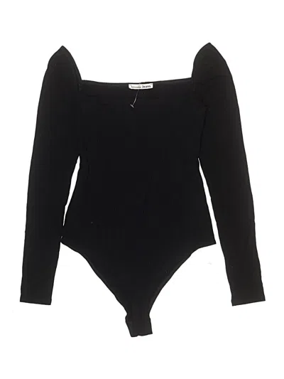 Pre-owned Reformation Jeans Bodysuit In Black