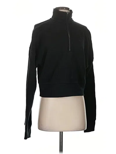 Pre-owned Reformation Jeans Cardigan Sweater In Black