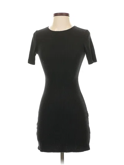 Pre-owned Reformation Jeans Casual Dress In Black