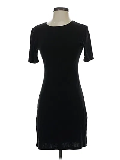 Pre-owned Reformation Jeans Casual Dress In Black