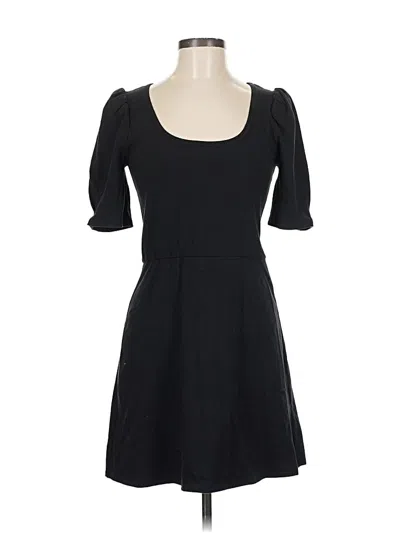 Pre-owned Reformation Jeans Casual Dress In Black