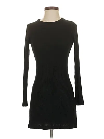 Pre-owned Reformation Jeans Casual Dress In Black