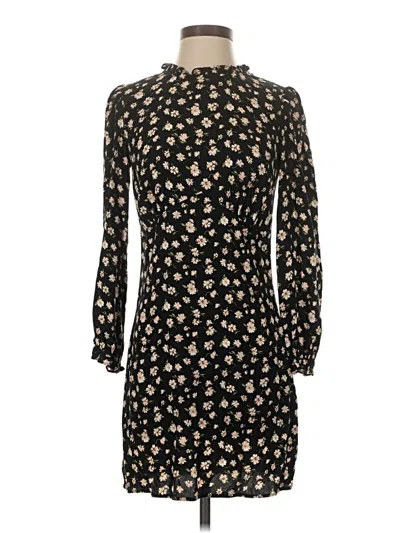 Pre-owned Reformation Jeans Casual Dress In Black