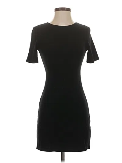 Pre-owned Reformation Jeans Casual Dress In Black