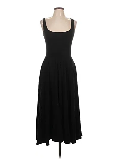 Pre-owned Reformation Jeans Casual Dress In Black