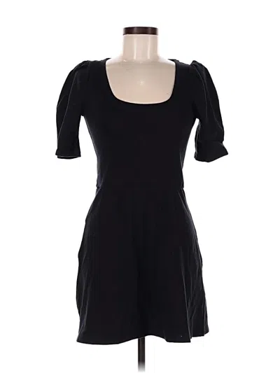 Pre-owned Reformation Jeans Casual Dress In Black