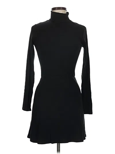 Pre-owned Reformation Jeans Casual Dress In Black