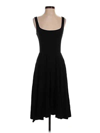 Pre-owned Reformation Jeans Casual Dress In Black
