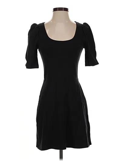 Pre-owned Reformation Jeans Casual Dress In Black