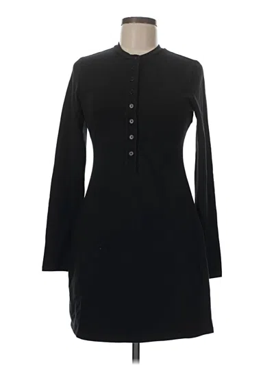 Pre-owned Reformation Jeans Casual Dress In Black