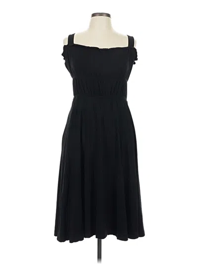 Pre-owned Reformation Jeans Casual Dress In Black