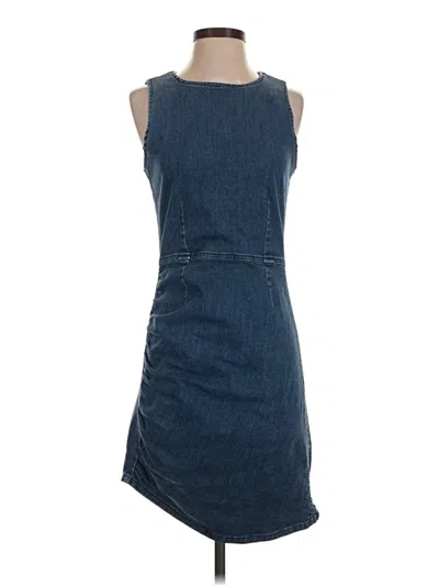 Pre-owned Reformation Jeans Casual Dress In Blue