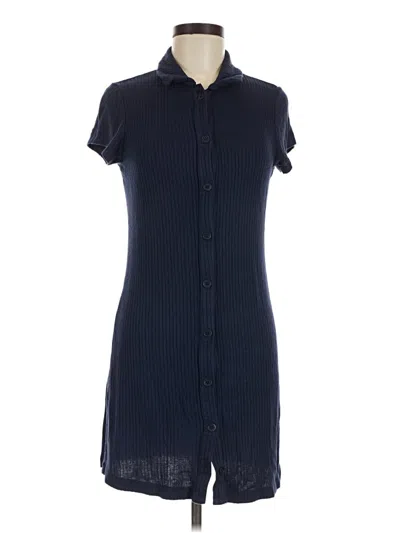 Pre-owned Reformation Jeans Casual Dress In Blue
