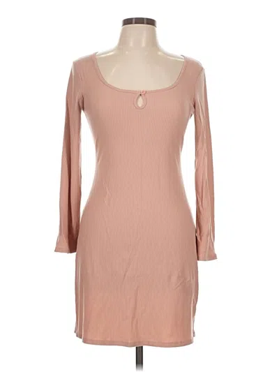 Pre-owned Reformation Jeans Casual Dress In Brown