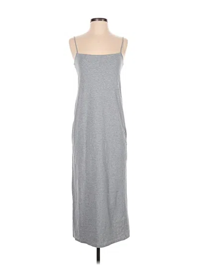 Pre-owned Reformation Jeans Casual Dress In Gray
