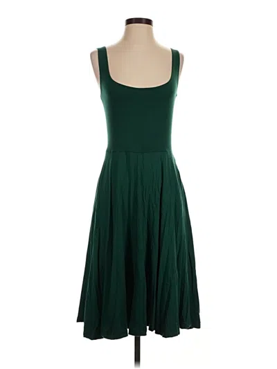 Pre-owned Reformation Jeans Casual Dress In Green