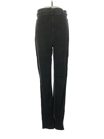 Pre-owned Reformation Jeans Casual Pants In Black