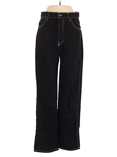 Pre-owned Reformation Jeans Casual Pants In Black