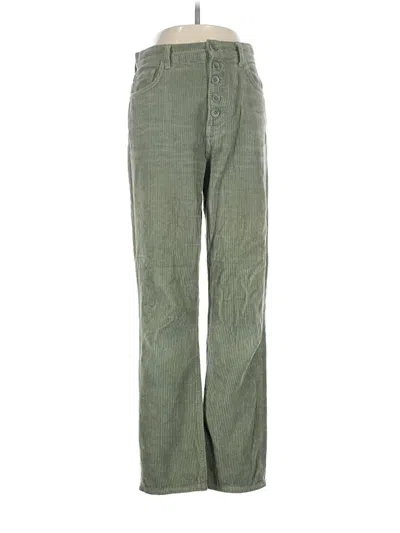 Pre-owned Reformation Jeans Casual Pants In Green