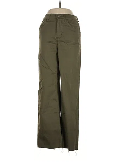 Pre-owned Reformation Jeans Casual Pants In Green
