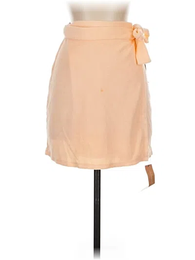 Pre-owned Reformation Jeans Casual Skirt In Brown
