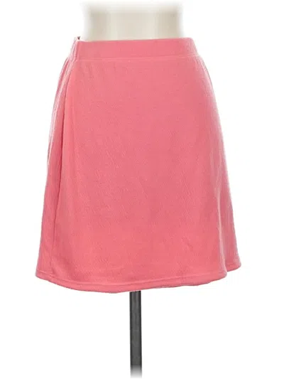 Pre-owned Reformation Jeans Casual Skirt In Pink