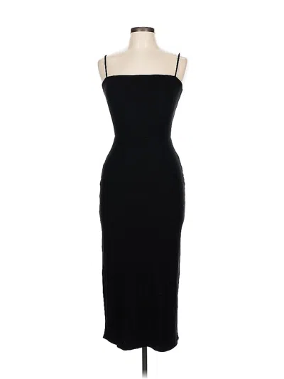 Pre-owned Reformation Jeans Cocktail Dress In Black