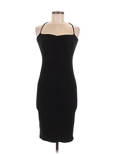 Pre-owned Reformation Jeans Cocktail Dress In Black
