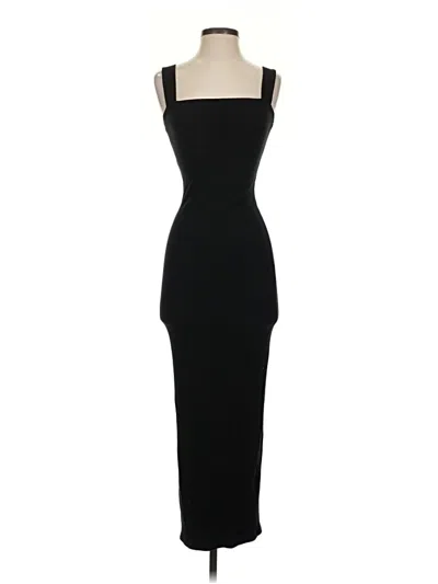 Pre-owned Reformation Jeans Cocktail Dress In Black