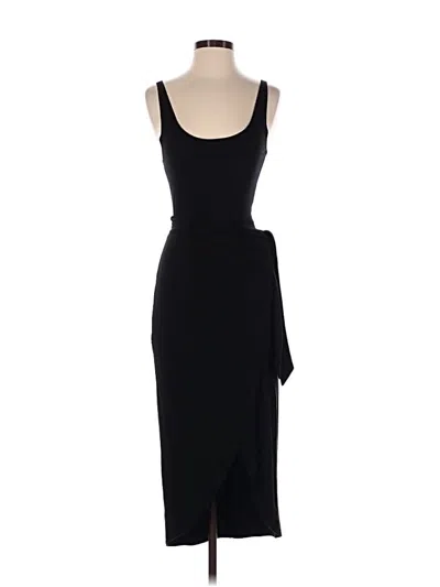 Pre-owned Reformation Jeans Cocktail Dress In Black
