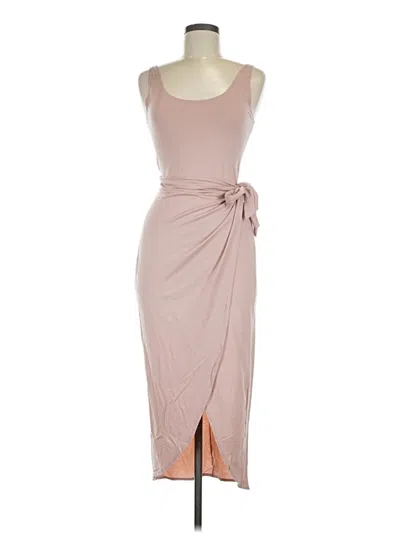 Pre-owned Reformation Jeans Cocktail Dress In Brown