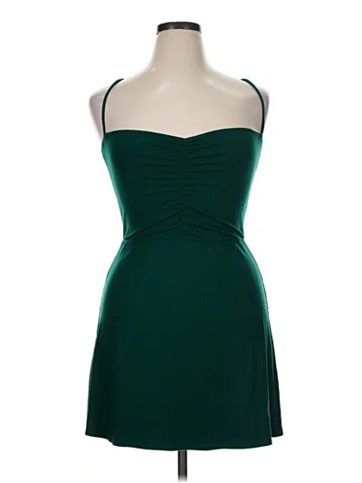 Pre-owned Reformation Jeans Cocktail Dress In Green